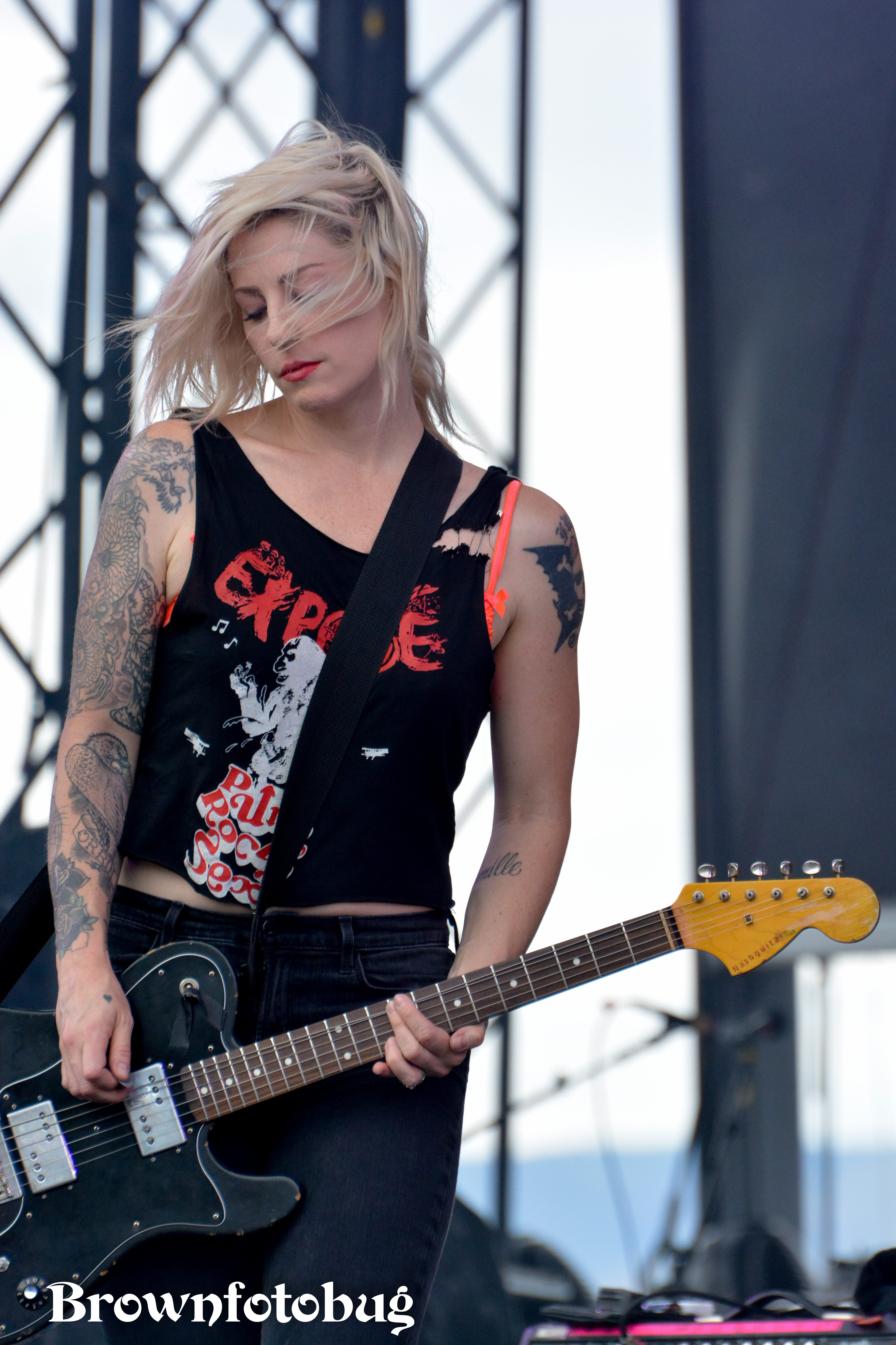 Brody Dalle at Sasquatch! Festival Day 3 (Photo by Arlene Brown)