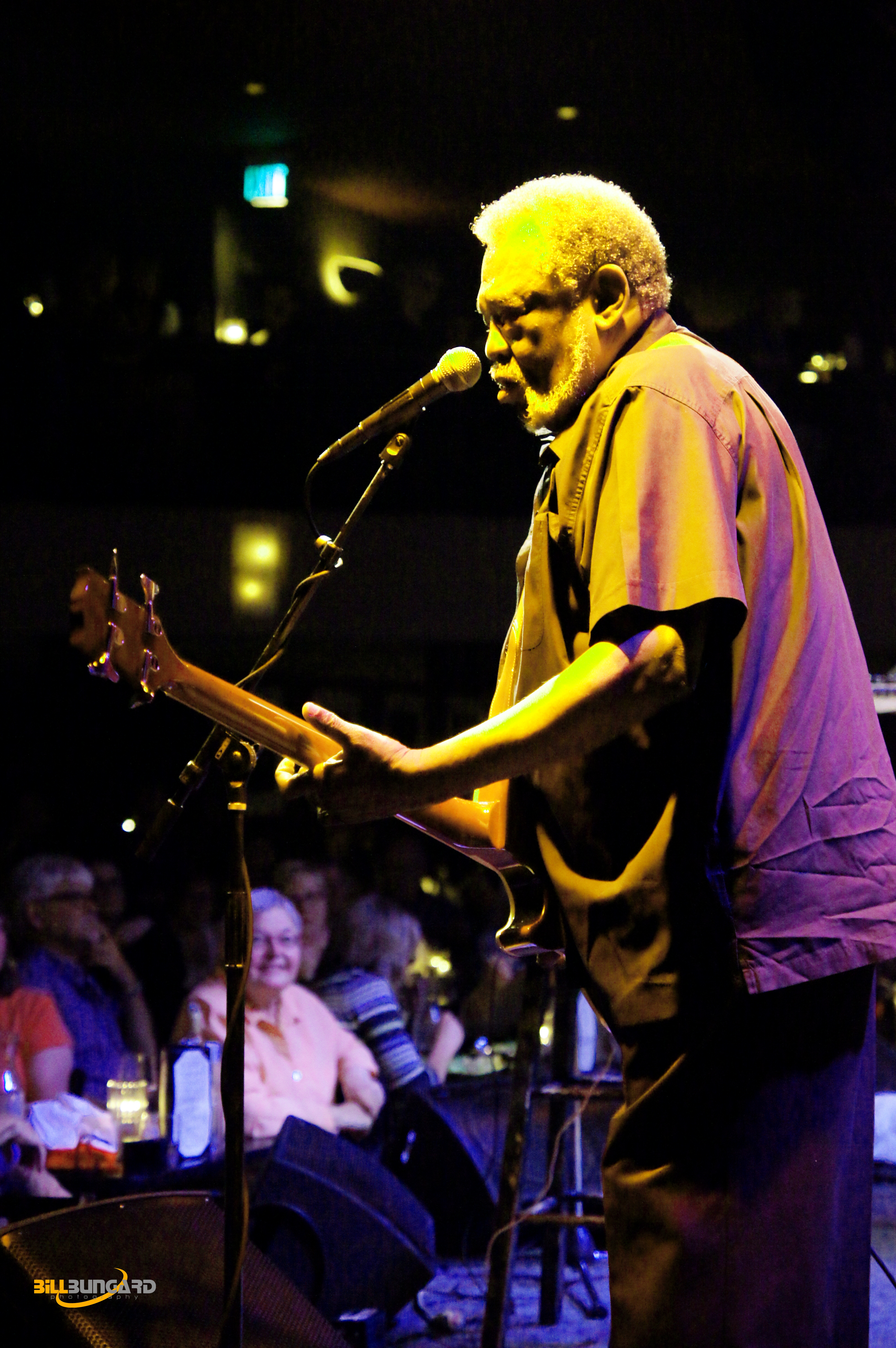 Sherman Holmes at Jazz Alley (Photo by Bill Bungard)