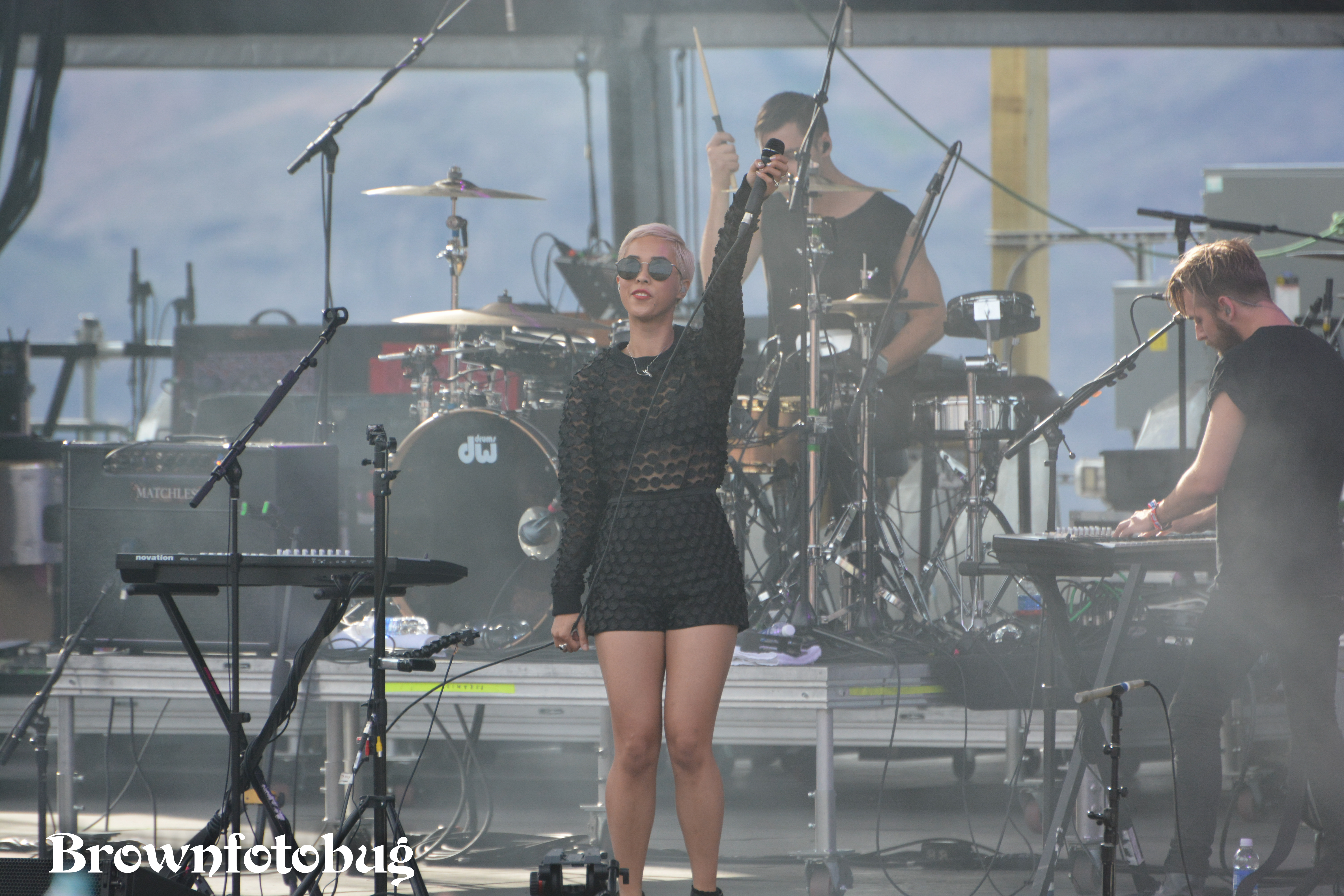 The Naked and Famous at Sasquatch! Festival Day 1 (Photo by Arlene Brown)