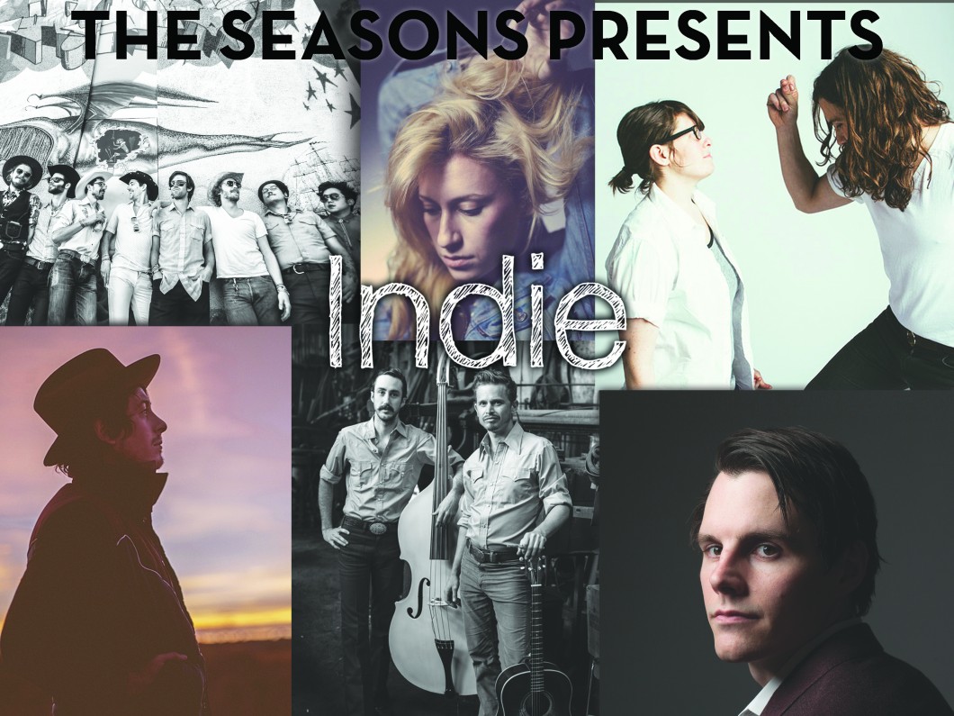 The second annual "Indie Series" at The Seasons Performance Hall kicks off this weekend. Photo provided by The Seasons Performance Hall