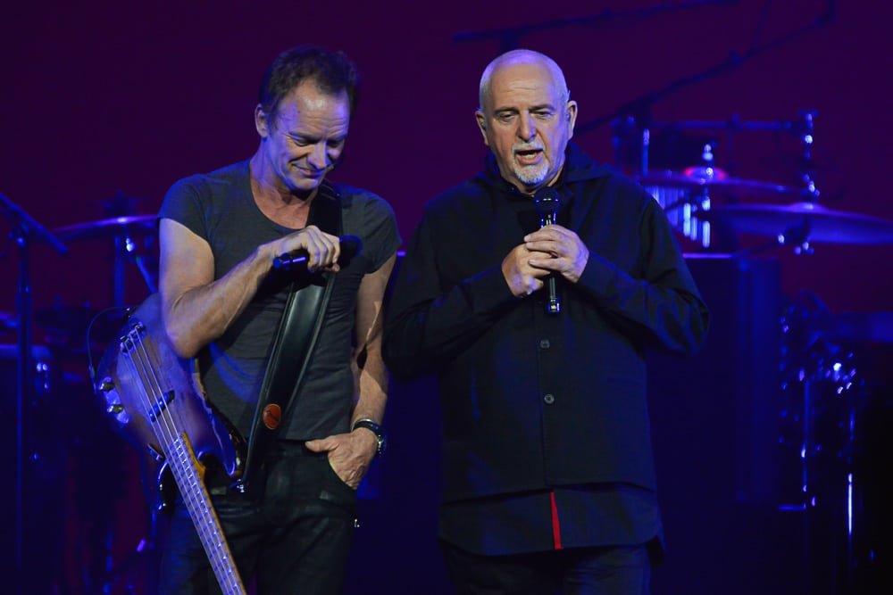 Sting and Peter Gabriel Seattle Superstar Summit - SMI (Seattle Music ...